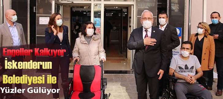  Engeller Kalkıyor,İskenderun Belediyesi ile Yüzler Gülüyor