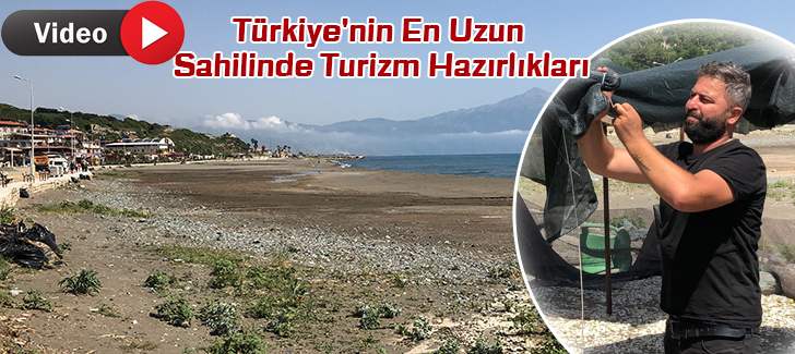 Türkiye'nin en uzun sahilinde turizm hazırlıkları