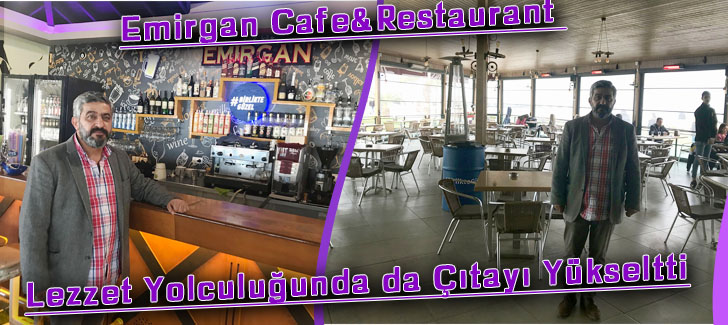 Emirgan Cafe&Restaurant Lezzet Yolculuğunda da Çıtayı Yükseltti