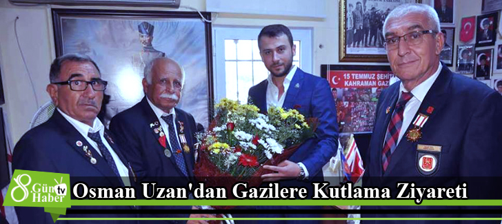 Osman Uzan'dan Gazilere Kutlama Ziyareti