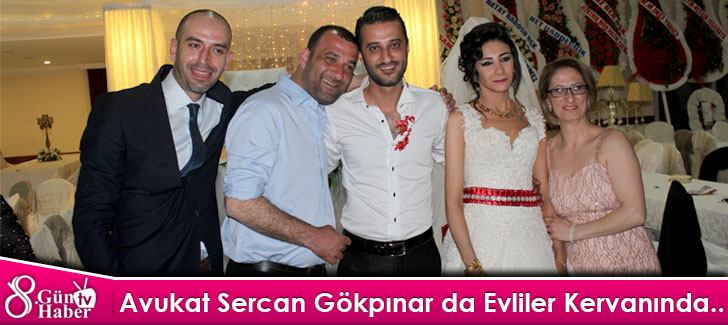 Avukat Sercan Gökpınar da Evliler Kervanında..