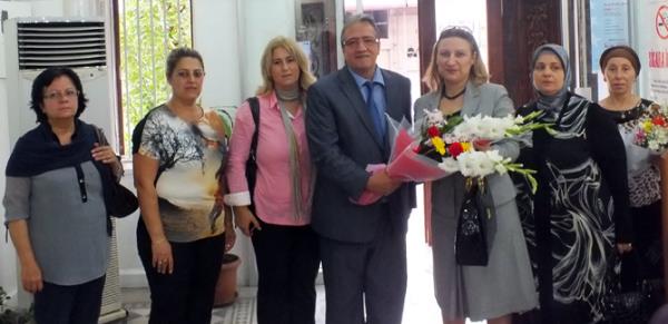 AK  Parti İl Kadın Kolları HESOB’u ziyaret etti