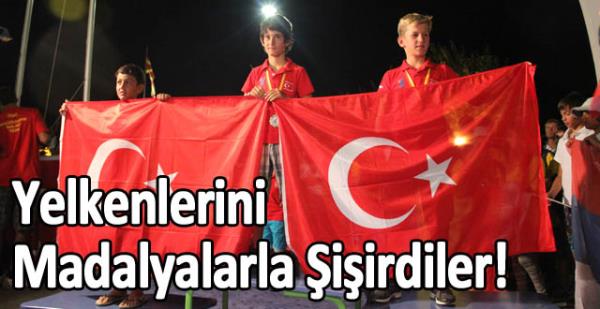 Yelkenlerini Madalyalarla Şişirdiler!