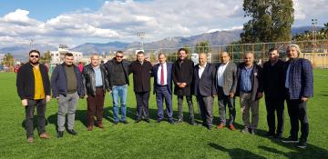 Başkan Bozkurttan Karaağaçspora Destek Ziyareti