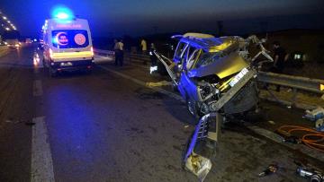 Osmaniyede feci kaza: 2 ölü, 2si ağır 5 yaralı