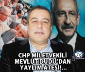 CHP Milletvekili Dudu'dan Yaylım Ateşi