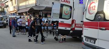 Motosikletli yunus polisler kaza yaptı: 2 yaralı