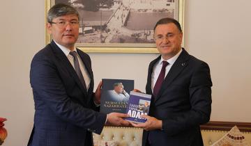 Kazakistan Büyükelçisi Saparbekuly Hatay'da