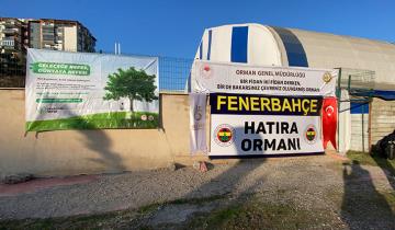 Fenerbahçe,Belen'de Yanan Ormana Fidan Dikti