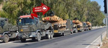 Tanklar Suriye sınırına gidiyor