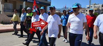 Başkan Culha Gençlik  Yürüyüşüne Katıldı