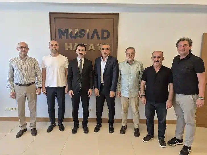 Belen Kaymakamı Onur Şan, Müsiad Hatay Şube Yönetimini Ziyaret Etti
