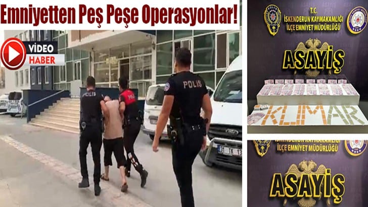 İskenderun’da Kaçak Sigara Operasyonu!