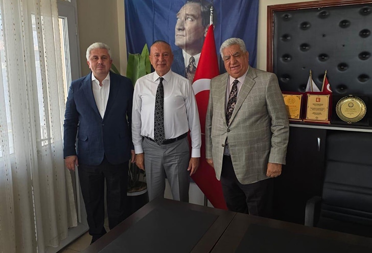 Nuri Üysen ve Aykut Öktem’den Cemal Çelik’e Ziyaret