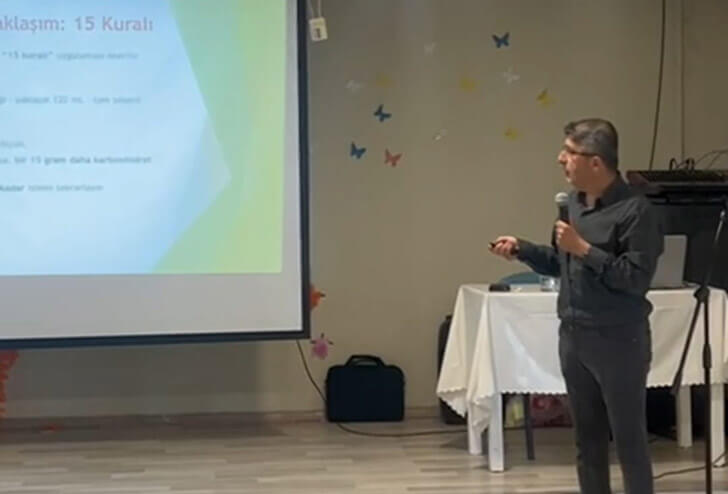 Doç. Dr. Kemal Ağbaht diyabetli gençlerle buluştu!