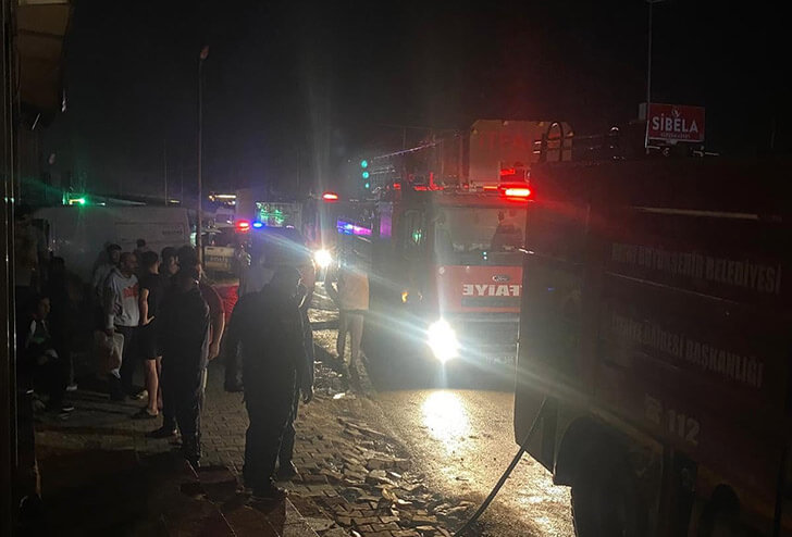 Antakya’da Fırında Yangın Çıktı!