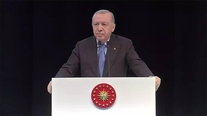 Cumhurbaşkanı Erdoğan: ”Büyük bir heyecanı ve gururu hep birlikte yaşıyoruz”