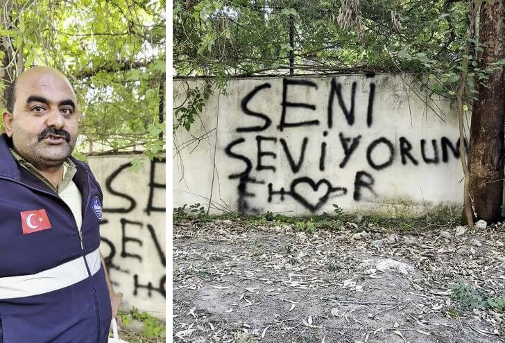 Belediye Personelinden Güldüren Mesaj: “Seviyorsan Git Konuş Bence Çünkü Biz Siliyoruz!”