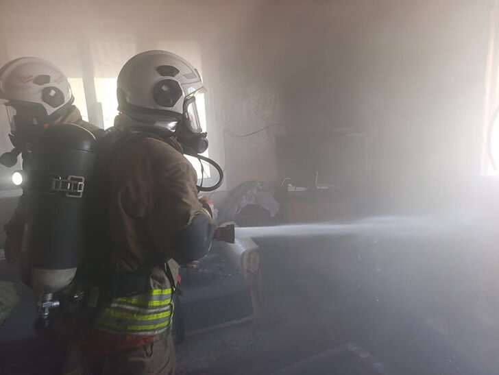 Antakya’da müstakil ev yangını!