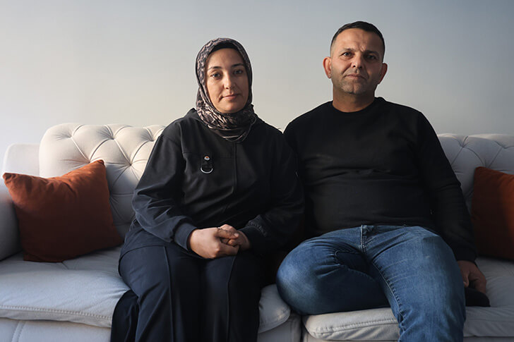 Hataylı depremzede soğuk kış günlerini yeni yuvasında geçirecek!