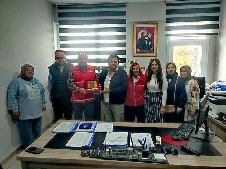 Kızılay İskenderun Şubesi’nden, Öğretmenlere Teşekkür