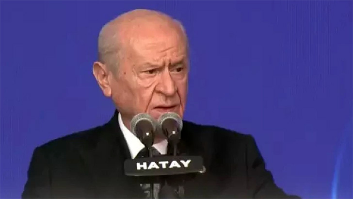 Bahçeli’den Hatay’da Dikkat Çeken Benzetme: Günümüzün Süleyman’ı Erdoğan,Sinan’ı Murat Kurum!