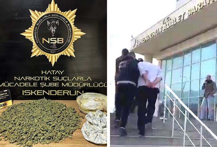 İskenderun’ da uyuşturucu operasyonu: 2 tutuklama!