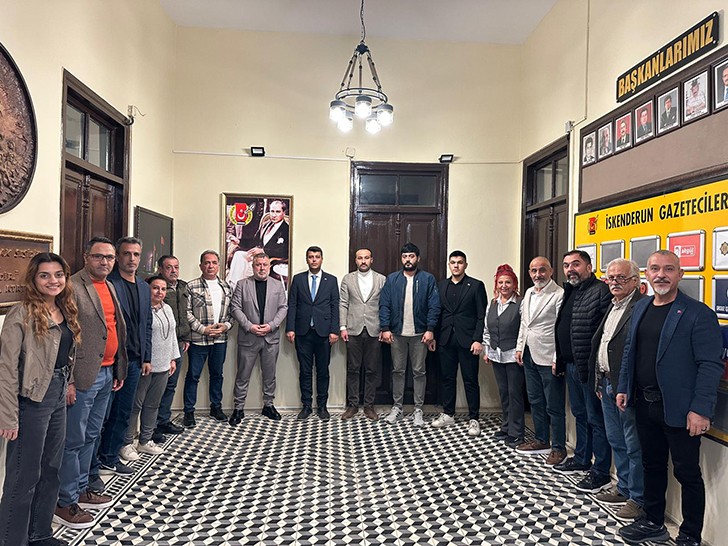 İskenderun Ülkü Ocakları’ndan Gazeteciler Cemiyeti’ne Ziyaret: “Gençlerin Geleceğinde Herkese Sorumluluk Düşüyor”