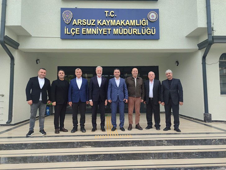 İTSO Yönetiminden Arsuz Emniyet Müdürü Türkmenoğlu’nu Ziyaret