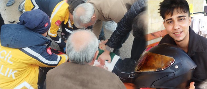 Kaskla Yaşama Tutunan Motosikletli Genç: “Polisler Doğru Söylüyormuş”