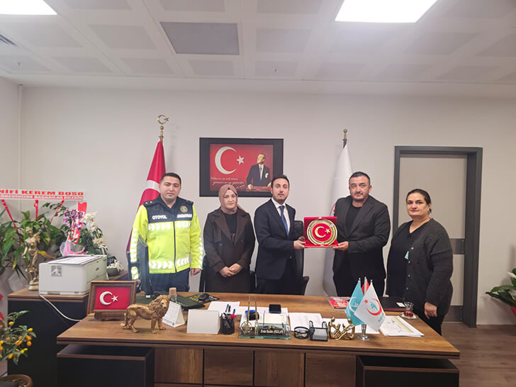 ​EMŞAV’dan Dörtyol Devlet Hastanesi’nin Yeni Başhekimine Hayırlı Olsun Ziyareti