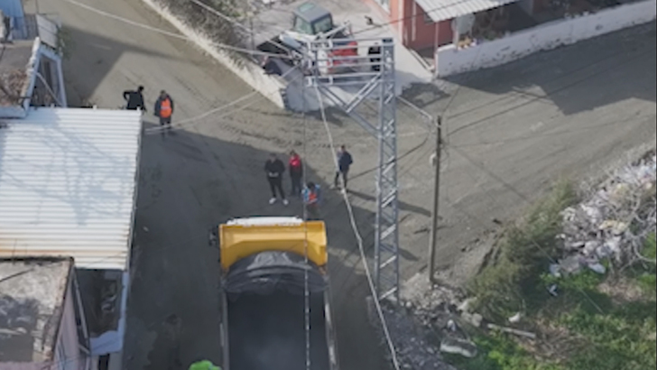 Kışla Mahallesi’nde Asfalt Çalışması!