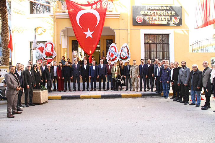 İskenderun’da 10 Ocak Çalışan Gazeteciler Günü Coşkuyla Kutlandı