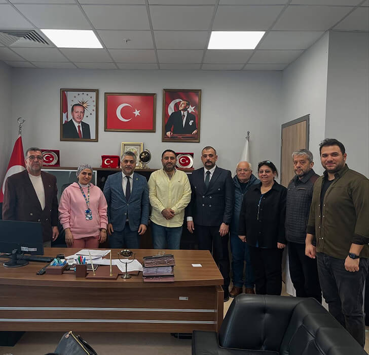 MHP Hatay İl Başkanı Metin Taşçı’dan Başhekim Kavvasoğlu’na Hayırlı Olsun Ziyareti