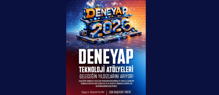 İskenderun Gençlik Merkezi Deneyap Türkiye, Geleceğin Teknoloji Yıldızlarını Arıyor;