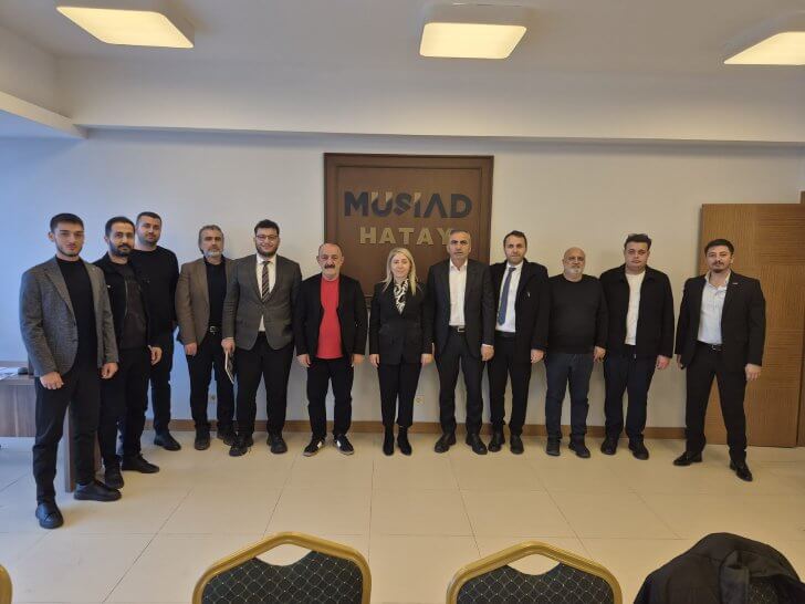Emlak Katılım Bankası Müdürü Demet Akpınar’dan, Müsiad Hatay Şube Yönetimine Ziyaret