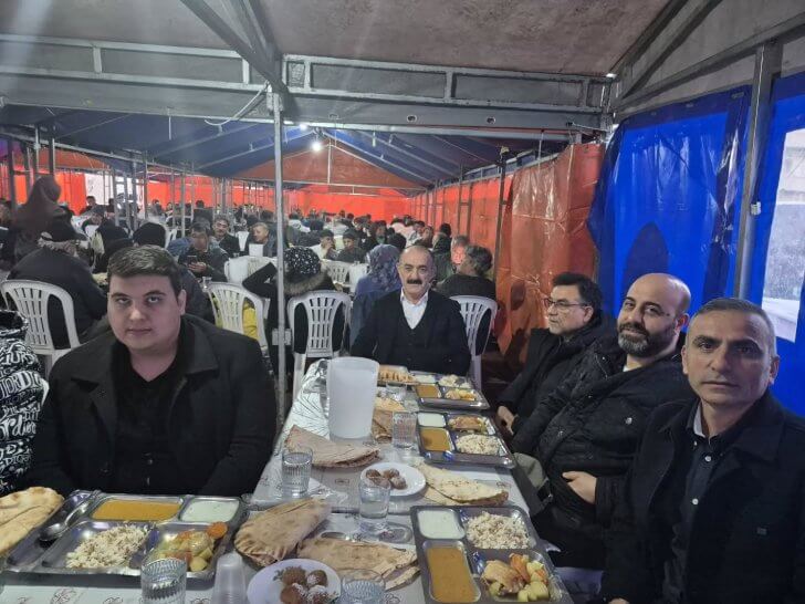 Müsiad Hatay Başkanı Ahmet Akyüz, Hayırsever İşinsanı Abdullah İnan’ın Geleneksel İftar Sofrasına Konuk Oldu
