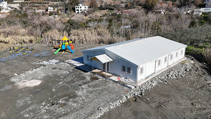 KARAÇAY MAHALLESİ ÇOK AMAÇLI SALONUNDA SONA YAKLAŞILDI!