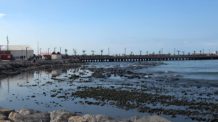 Hatay’da Fırtına Sonrası Deniz Çekildi!