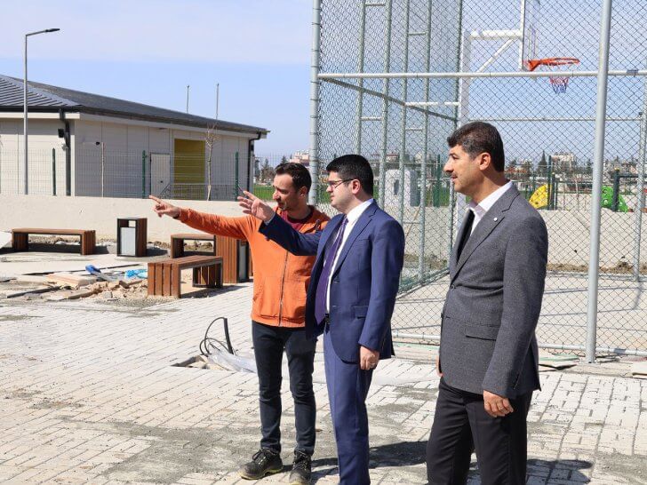 Kaymakam Eroğlu Eğitim Yatırımlarını İnceliyor