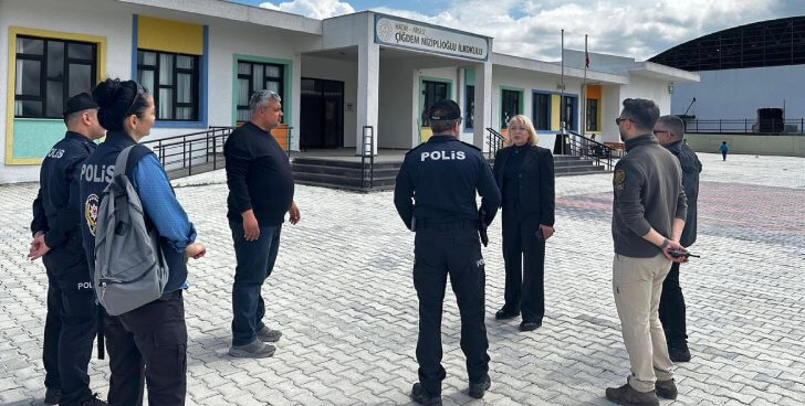 Arsuz’da Okullar Polis Denetiminde