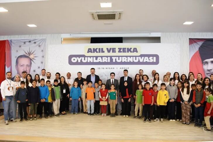 Arsuz’da Akıl ve Zekâ Oyunları Turnuvası Tamamlandı