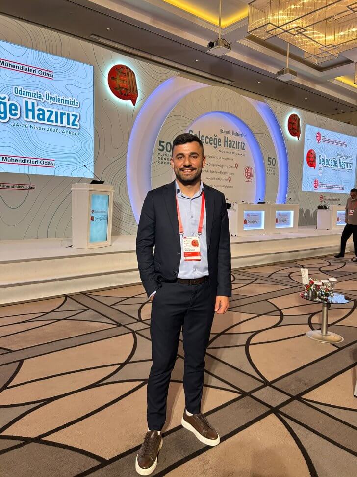 Genç Harita Mühendisi Mert Gökpınar Emin Adımlarla İlerliyor