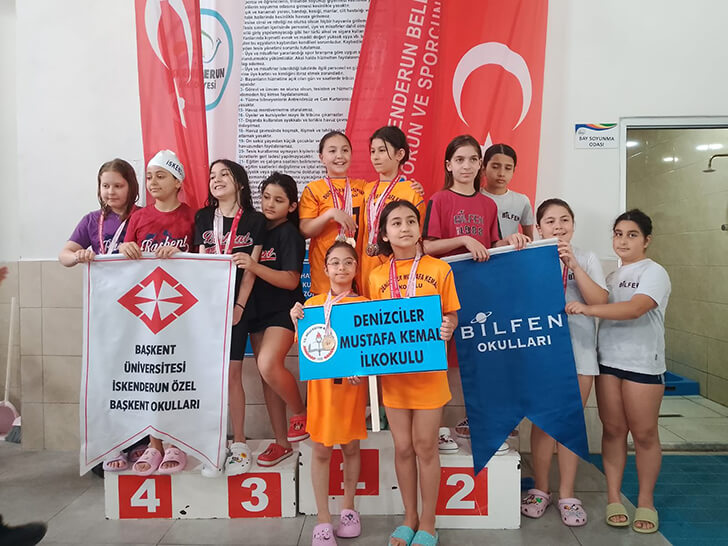 Denizciler Mustafa Kemal İlkokulu Hatay şampiyonu oldu!