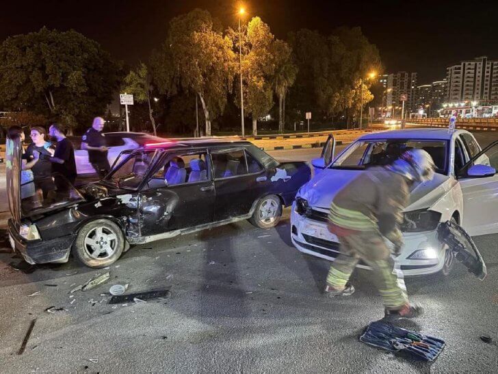 İskenderun’da Trafik Kazası :1 Yaralı