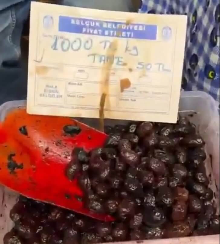 Zeytinin tanesini 50 TL, Kilosunu İse 1000 TL’den Sattı: Bakanlık harekete geçti!