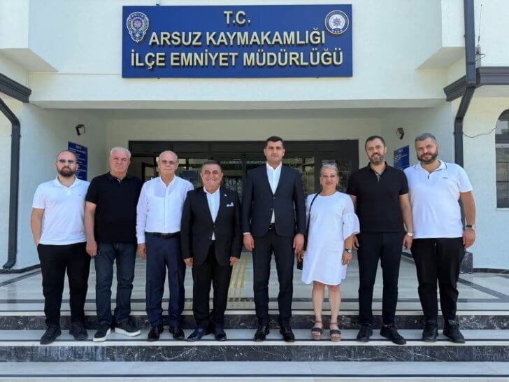 Ariad’dan Emniyet Müdürü Ahmet Nar’a Hayırlı Olsun Ziyareti