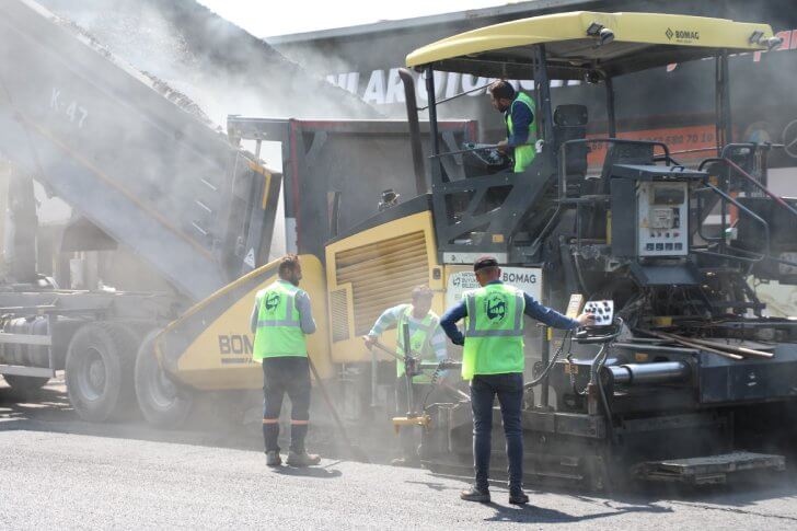 HBB, Dörtyol Sanayi Sitesi’nin Tüm Yollarını Yeniliyor  