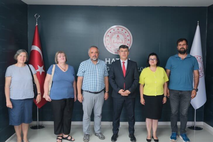 İskenderun Özel Eğitim Ortaokulu Yurtdışından İşbaşı Gözlem Kapsamında Misafirlerini Ağırladı