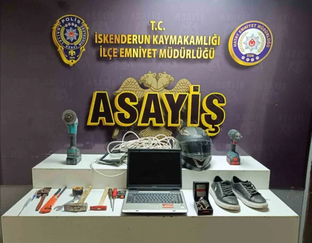 İskenderun’da Hırsızlık Yapan 4 Kişi Tutuklandı